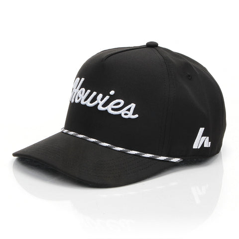The Tour Lid Hats Howies Hockey Tape Black