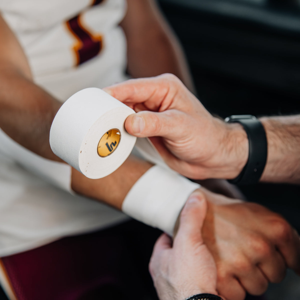 White 1.5" x 15yd Athletic Tape