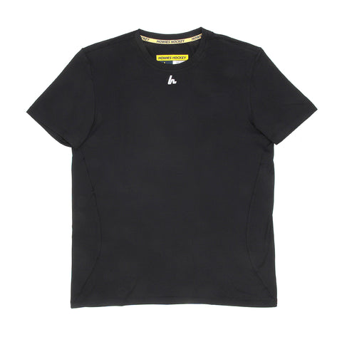 Team Performance Tech Tee Tees Howies Hockey Tape Black Youth Small 