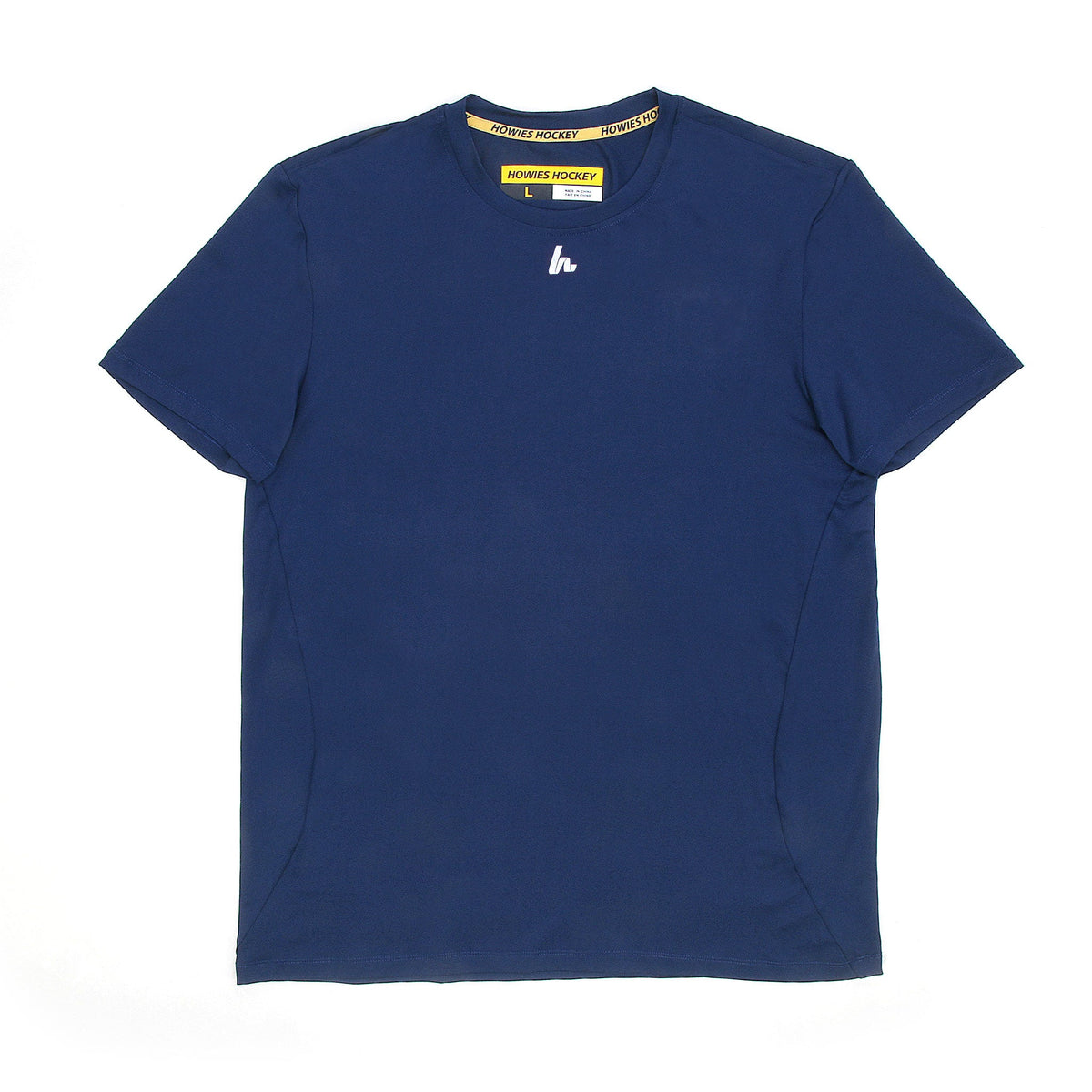 Team Performance Tech Tee Tees Howies Hockey Tape Blue Youth Small 