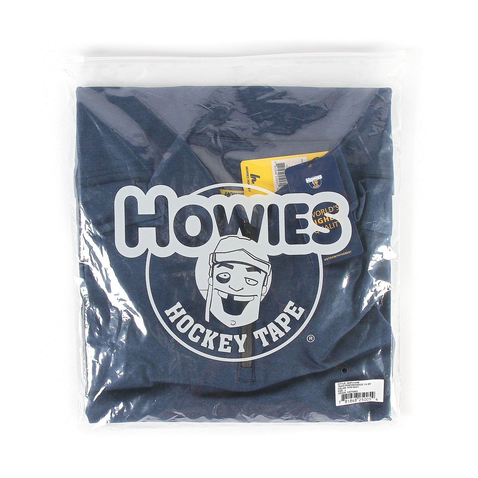 Team Performance 1/4 Zip  Howies Hockey Tape   
